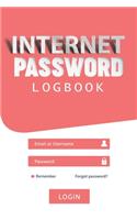 Internet Password Logbook
