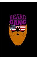 Beard Gang: Hangman Puzzles - Mini Game - Clever Kids - 110 Lined Pages - 6 X 9 In - 15.24 X 22.86 Cm - Single Player - Funny Great Gift