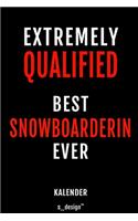 Kalender für Snowboarder / Snowboarderin