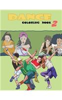 Dance Coloring Book