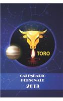 Calendario Personale 2019: Toro