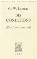 Gottfried Wilhelm Leibniz: de Conditionibus: (Bibliotheque Des Textes Philosophiques)