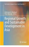 Regional Growth and Sustainable Development in Asia