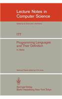 Programming Languages and Their Definition: Selected Papers