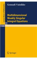 Multidimensional Weakly Singular Integral Equations