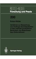 Verfahren Zur Bewertung Von Auftrags-Durchlaufzeiten in Den Indirekt-Produktiven Bereichen Von Maschinenbau-Unternehmen