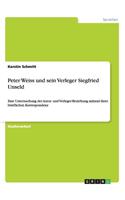 Peter Weiss und sein Verleger Siegfried Unseld