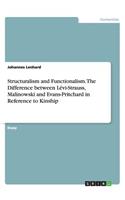 Structuralism and Functionalism. The Difference between Lévi-Strauss, Malinowski and Evans-Pritchard in Reference to Kinship