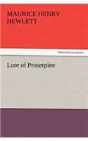 Lore of Proserpine