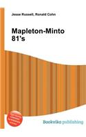 Mapleton-Minto 81's: (English)