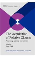 The  Acquisition of Relative Clauses