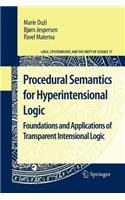 Procedural Semantics for Hyperintensional Logic