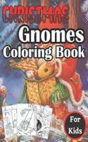 Christmas Gnomes Coloring Book For Kids