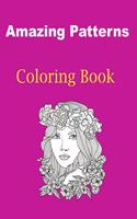 Amazing Patterns Coloring Book: Coloring Book with Fun, Easy, and Relaxing Coloring Pages Paperback( 8.5 X 11 IN) 50 PAGES