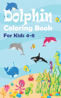 Dolphin Coloring Book
