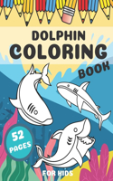 Dolphin Coloring Book For Kids
