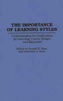 Importance of Learning Styles