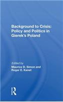 Background To Crisis