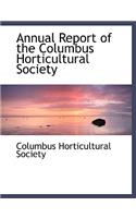 Annual Report of the Columbus Horticultural Society