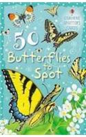 50 Butterflies to Spot Usborne Spotter's Cards