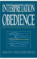 Interpretation and Obedience: From Faithful Reading to Faithful Living(English)