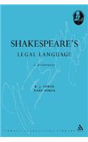 Shakespeare's Legal Language