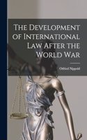 Development of International Law After the World War