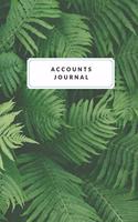 Accounts Journal: Book Keeping Book - Accounting Ledger - Cash Book - Size 6x9 inch - 110 Pages