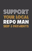 Support Your Local Repo Man Skip 3 Payments