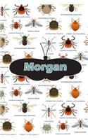 Morgan: Bug Insect Weekly Planer Book Notebook Journal Book 120 Pages 6x9