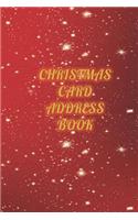 Christmas Card Address Book