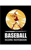 Baseball Score Notebook