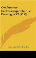 Conferences Ecclesiastiques Sur Le Decalogue V2 (1759)