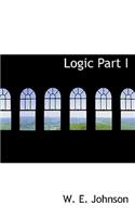 Logic Part I
