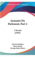 Annuaire Du Parlement, Part 2