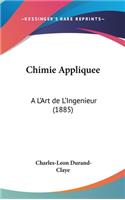 Chimie Appliquee