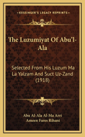 Luzumiyat Of Abu'l-Ala