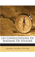 Les Consultations De Madame De Sévigné