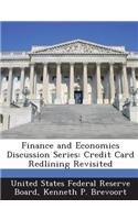 Finance and Economics Discussion Series: Credit Card Redlining Revisited(English)