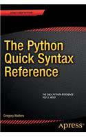 Python Quick Syntax Reference