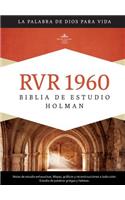 RVR 1960 Biblia de Estudio Holman, tapa dura con indice