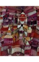 Rose Garden, Paul Klee. Ruled Journal: 150 Lined / Ruled Pages, 8,5x11 Inch (21.59 X 27.94 CM) Laminated