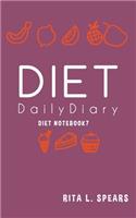 The Diet Daily Diary NoteBook7
