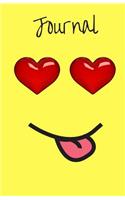 Heart Emoji Journal & Notebook