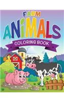 Farm Animals Coloring Book