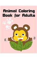 Animal Coloring Book For Adults