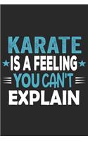 Karate Is A Feeling You Can't Explain