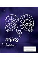 Aries Composition Notebook