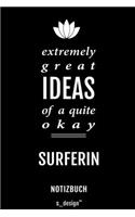 Notizbuch für Surfer / Surferin