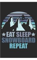 Eat Sleep Snowboard Repeat